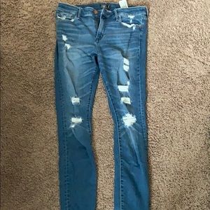 Abercrombie distressed jeans